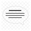 Sticker Speech Bubble Icon