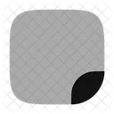Sticker Square Icon