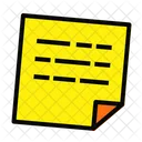 Stickey Notes Reminder Office Icon