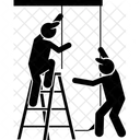 Sticking Wallpaper Wallpaper Renovation Icon