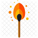 Match Sticks Fire Icon