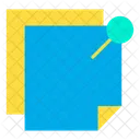 Sticky Sticky Document Sticky Notes Icon