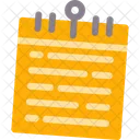 Sticky Note Stationery Icon