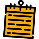 Sticky Note Stationery Icon