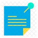 Sticky Sticky Notes Sticky Paper Icon