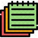 Sticky Notes Stationery Icon