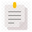 Note Paper Post It Icon