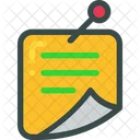 Note List Pin Icon
