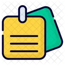 Sticky Note Note Writing Icon