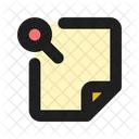 Sticky Note Note Pin Icon