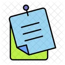 Note Paper Post It Icon