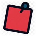 Sticky Note Post It Reminder Icon