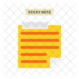 Sticky Note  Icon