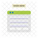 Icon Stickynote Sticky Icon