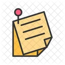 Sticky Note Note Paper Icon