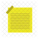 Sticky Note Note Paper Icon