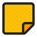 Sticky Note Post It Note Icon