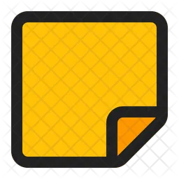 Sticky note  Icon