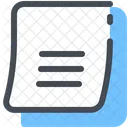 Sheet Document List Icon