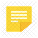 Sticky Notes Attachment Page Icon