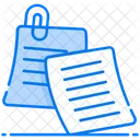 Sticky Notes Memo Reminders Icon