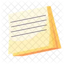 Sticky Notes Planning Organization Icon