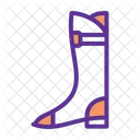 Logger Stiefel Schuhe Symbol