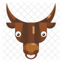 Stier Stier Emoji Tier Icon