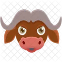 Stier Tier Gesicht Symbol