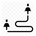 Pfad Route Karte Symbol