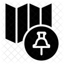 Karte Standortzeiger Standort Pin Symbol