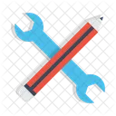 Stift Bleistift Einstellungen Symbol
