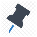 Stecknadel Karte Punkt Symbol