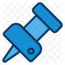 Stecknadel Reisszwecke Sicherheitsnadel Symbol
