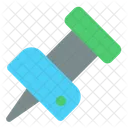 Stecknadel Reisszwecke Sicherheitsnadel Symbol