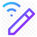 Stift-Verbindung-WLAN  Symbol