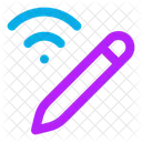 Stift-Verbindung-WLAN  Symbol