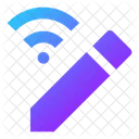 Stift-Verbindung-WLAN  Symbol
