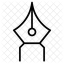 Stiftspitze Grafikdesign Schreiben Symbol