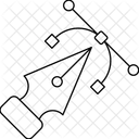 Stiftwerkzeug Design Werkzeug Symbol