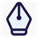 Stiftwerkzeug Vektor Bearbeitungswerkzeug Symbol