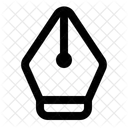 Stiftwerkzeug Vektor Bearbeitungswerkzeug Symbol