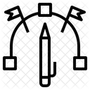 Vektor Stift Design Symbol