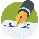 Bezier Stift Werkzeug Symbol