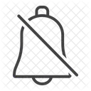 Stille Glocke Netz Symbol