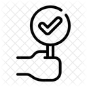 Zustimmen Akzeptieren Hakchen Symbol