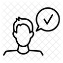 Zustimmen Symbol