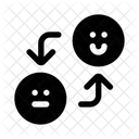 Stimmung Stimmungsschwankungen Geisteshaltung Symbol