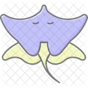 Stingray Ocean Marine Icon