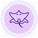 Stingray Ocean Marine Icon